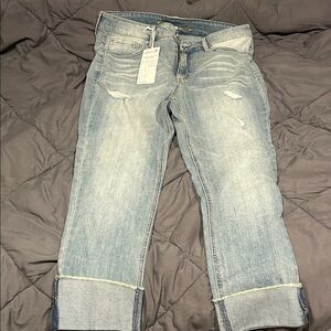 Seven7 Light Blue Ankle Jeans